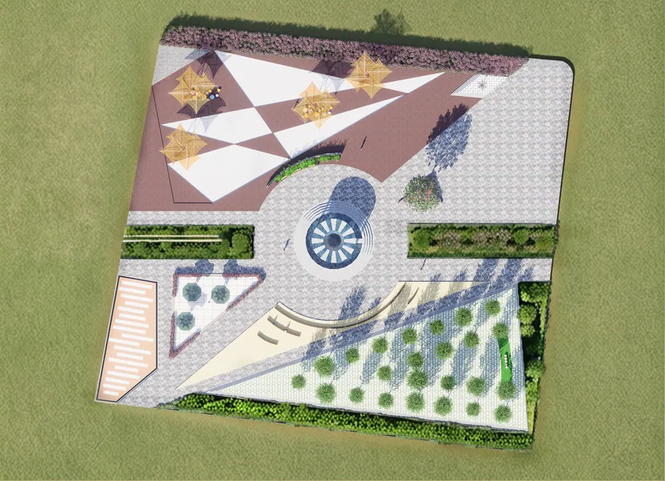空间的秩序，植物的层次项目主图